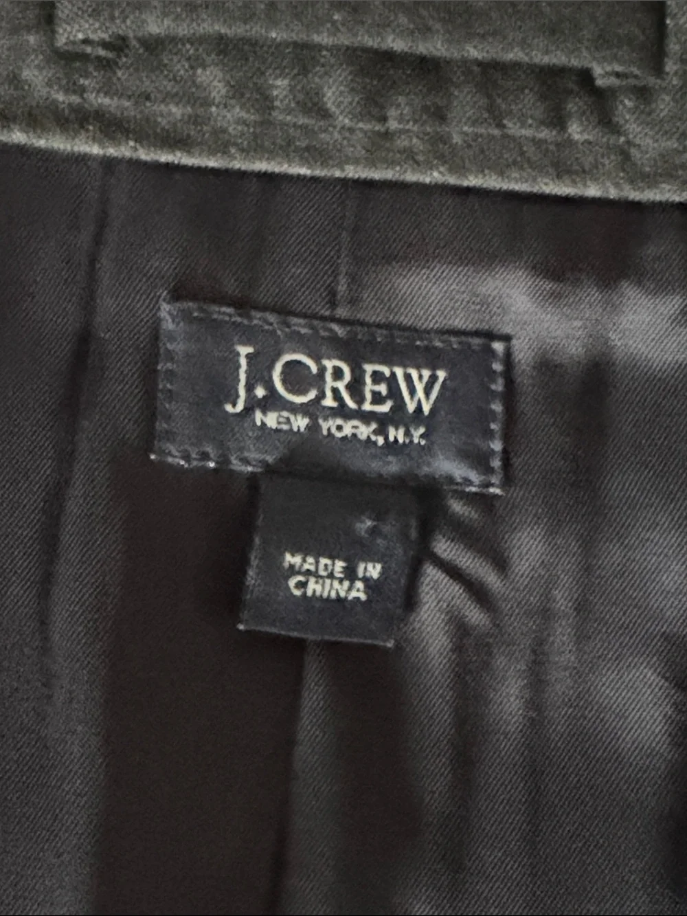 J.Crew Ludlow Loro Piana Super 120's Wool Gray Sport Coat Blazer Jacket Mens 36R